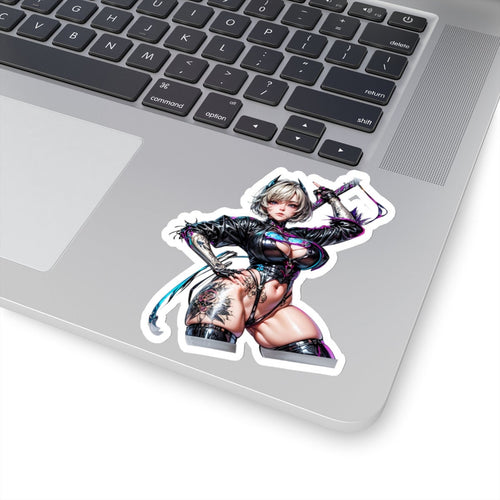 Android Girl Kiss-Cut Vinyl Decal Sticker